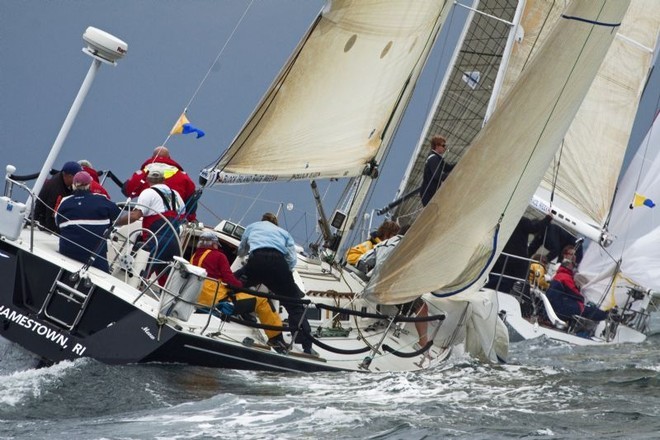 Mark rounding on day two - Block Island Race Week ©  Rolex / Dan Nerney